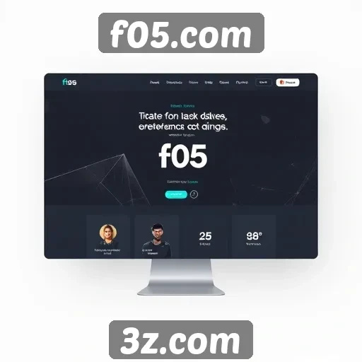 Explorando a interface do usuário do f05.com